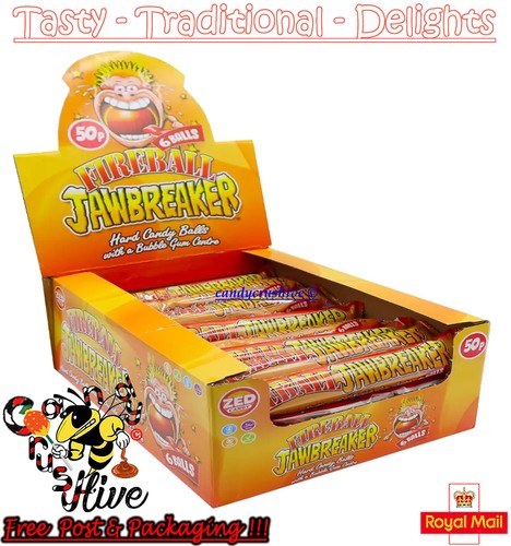 Zed candy fireball jawbreaker - fireball,
