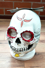 Overhead Ghoulish Latex Skull