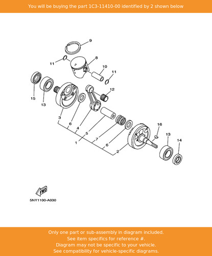 Yamaha crankshaft - yamaha,