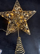 Gold glitter star christmas - gold,