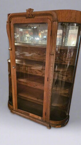 Glass display case antique - display,