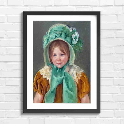 Little girl vintage bonnet - girl,