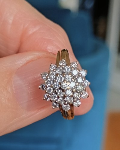 Qvc carat gold - 9, diamond