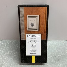 Baldwin square satin - satin, nickel