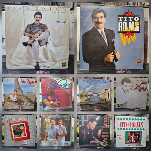 Tito rojas lote 10 lp - –,
