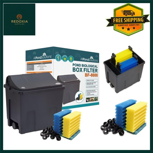 Efficient small pond - small, filter
