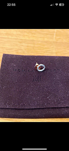 Monica vinader rose gold - gold, stud
