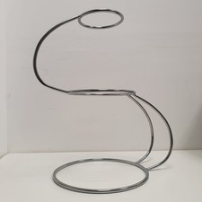 Contemporary Chrome Spiral