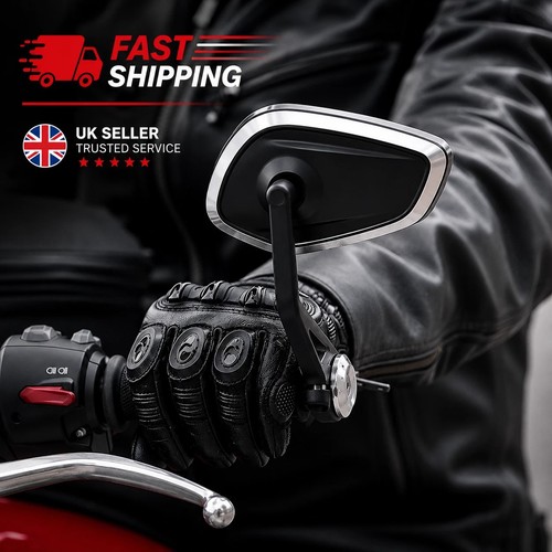 Bar end mirrors - end, triumph