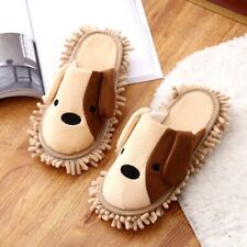 Removable Lazy Mop Slippers Floor Cleaning Wearable Shoes Chenille Office Room
