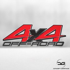 4x4 Off Road Vinyl Decal