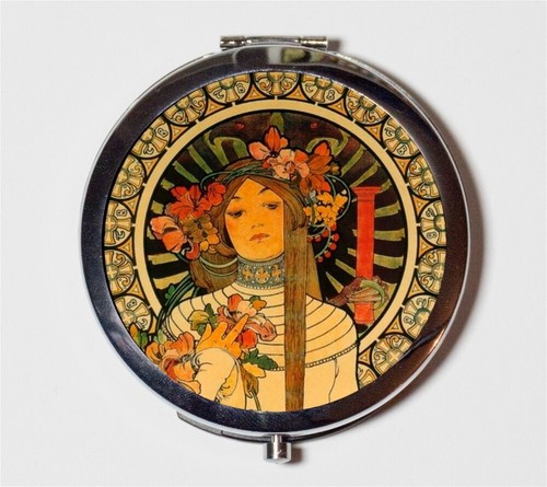 Mucha art nouveau flower - mucha,