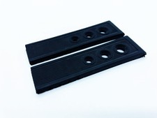 24mm Black Rubber Silicone