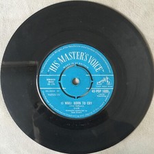 Dion- (I Was) Born To Cry 1962 7" 45RPM His Master's Voice VG+ Rock & Roll