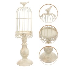  Retro Bird Cage Candle Stand