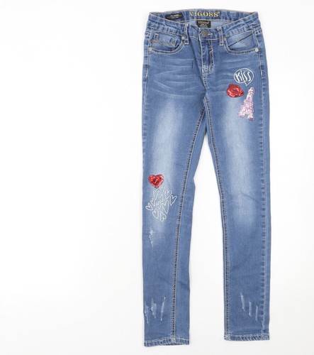 Vigoss teens blue skinny jeans - skinny,