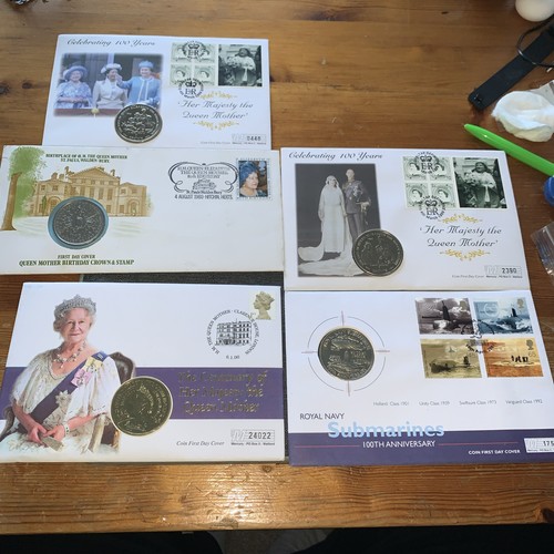 Great britian coin covers - britian,