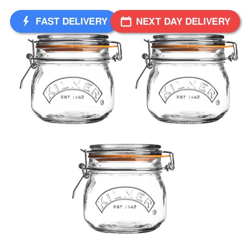 Kilner set round clip top - clip,