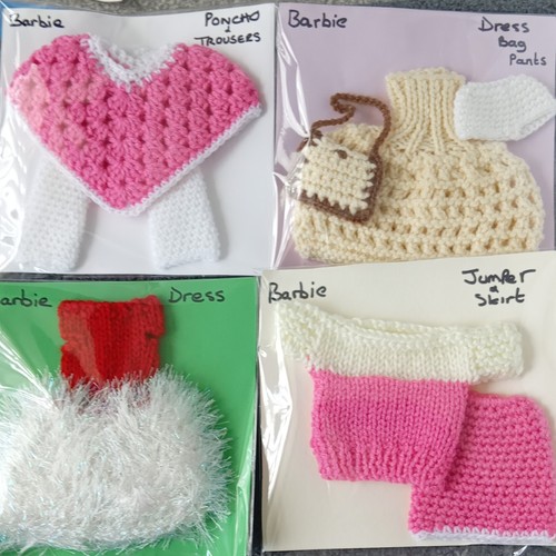 Barbie hand made outfits - hand,