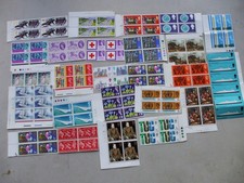 25 BLOCKS   PRE DECIMAL QUEEN ELIZABETH 2ND ETC  MINT STAMPS        LOT A1