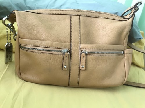 Tignanello beige leather