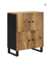 Mango wood sideboard. 4-door