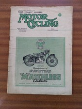 MOTOR CYCLING MAGAZINE SEP 9