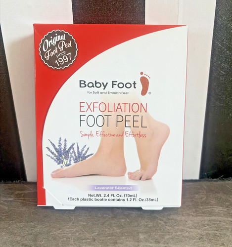 Baby foot exfoliation - foot,