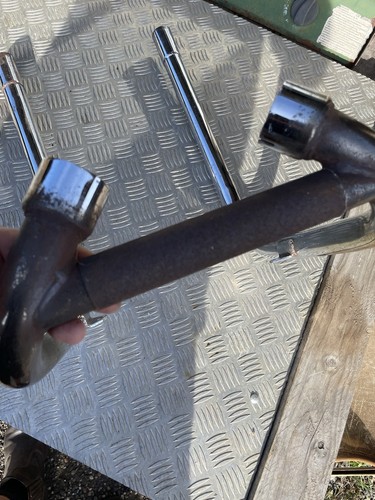Triumph 500 unit exhaust front - 500,