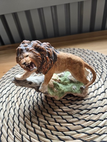 Franklin mint african lion - african,