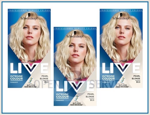 Schwarzkopf live intense - 3x,