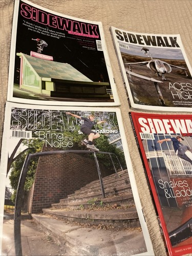Sidewalk skateboard magazine - skateboard,