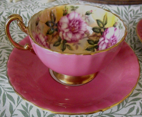 Aynsley porcelain pink cabbage - porcelain,