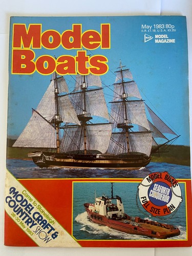 Model boats may 1983 - model,