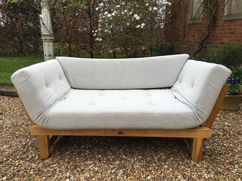 Oak futon switch sofa bed - futon,
