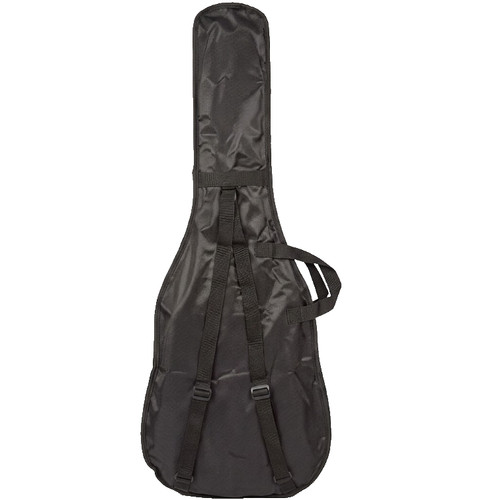 Black nylon guitar bag - black,