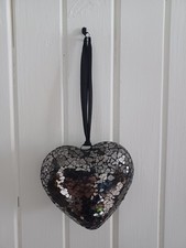  Mirror Mosaic Hanging Wall Heart. 