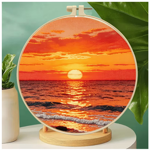 Embroidery hoop kit 20cm - hoop, 20cm/7.87"