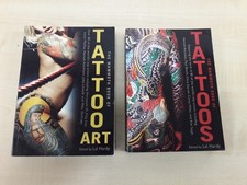 The Mammoth Book of Tattoo Art & Tattoos Bundle - Ed :- Lal Hardy Good condition