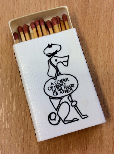 Vintage miniature match - vintage, box
