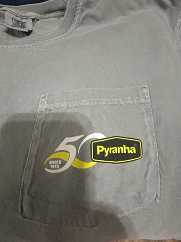 Pyranha years shirt size - years, t-shirt
