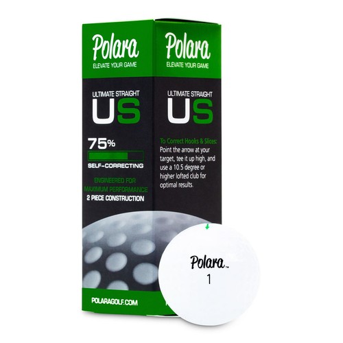 Ultimate straight white ball - straight,