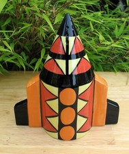 Lorna Bailey PROTOTYPE APOLLO Rocket Sugar Shaker Sifter dated 4/8/99