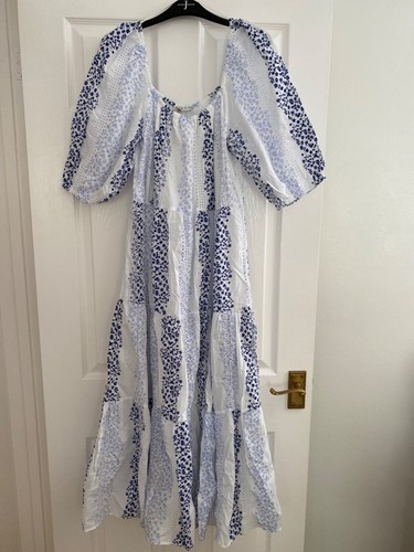 Zara tiered maxi dress size - , s