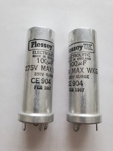 Vintage electrolytic - 2, x