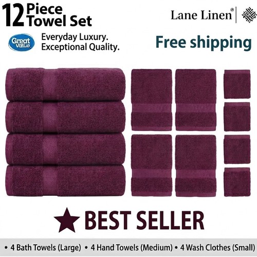 Luxury piece towel set - luxury,