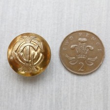 A Pre 1933 LCC London County Council Tramways uniform brass button