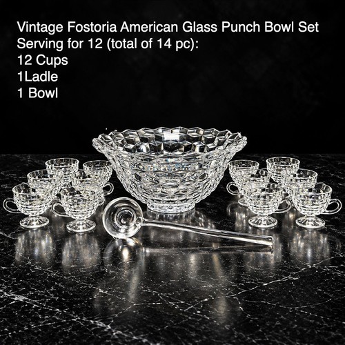 Vintage fostoria american - vintage,