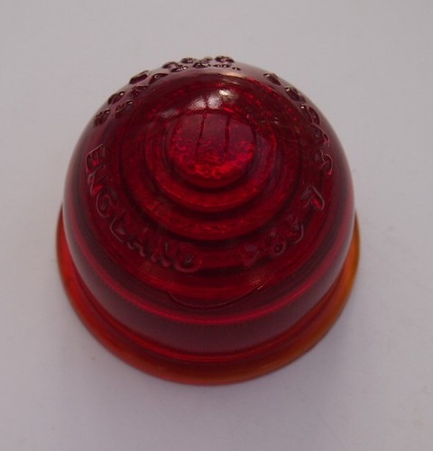Lucas glass lens - l594, red