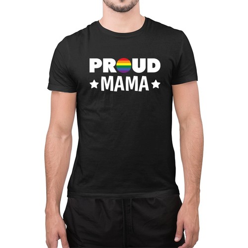 Rainbow pride proud - pride, mama